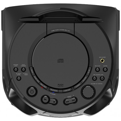 صفحه نمایش و دکمه های کنترلی سیستم صوتی شیک سونی MHC-V13D